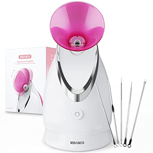 EZBASICS Gesichtsdampfer Gesichtssauna Nano...